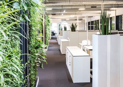 Climate Office bepflanzte Akustiksäule